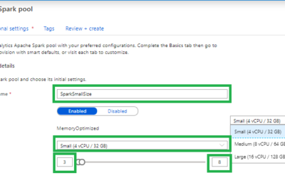 Create an Azure Synapse Analytics Apache Spark Pool