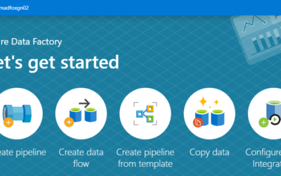 Azure Data Factory Let’s get started