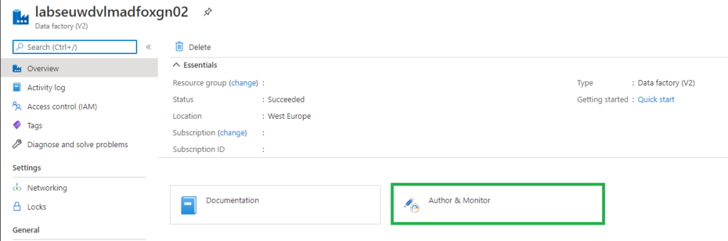 Azure Data Factory Let's get started - Erwin | Data & Intelligence