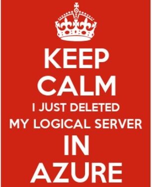 Restore a accidentally deleted Azure SQL Database