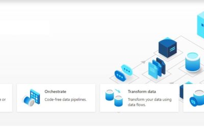 The new and refreshing Azure Data Factory home page