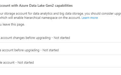Migrate Azure Storage to Azure Data Lake Gen2