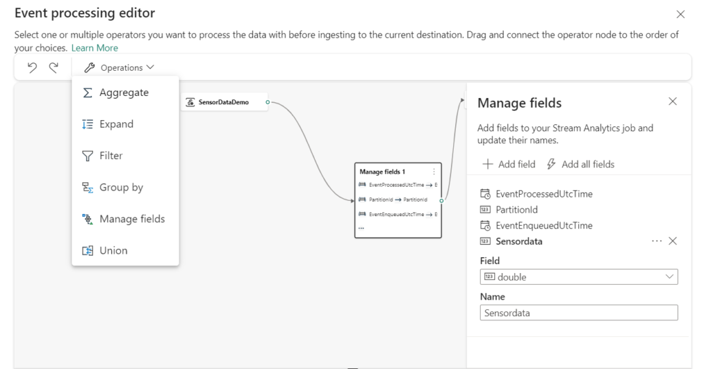 Microsoft Fabric Real-Time Analytics Event Processing detailed