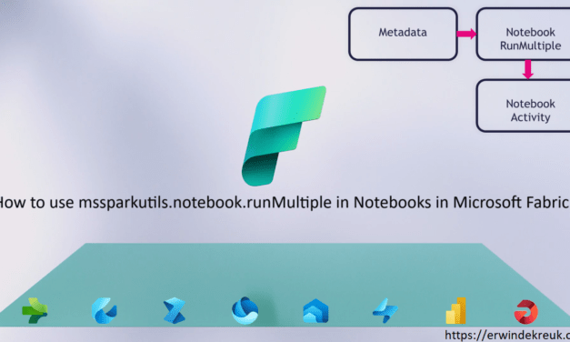 How to use mssparkutils.notebook.runMultiple in Notebooks in Microsoft Fabric?
