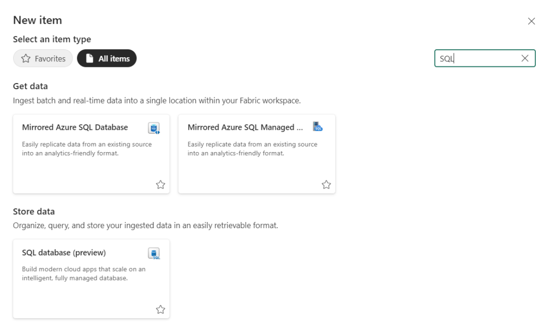 Microsoft Fabric SQL Database my first experience - Erwin | Data ...